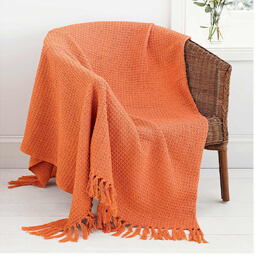 Shop Honeycomb Cotton Throw